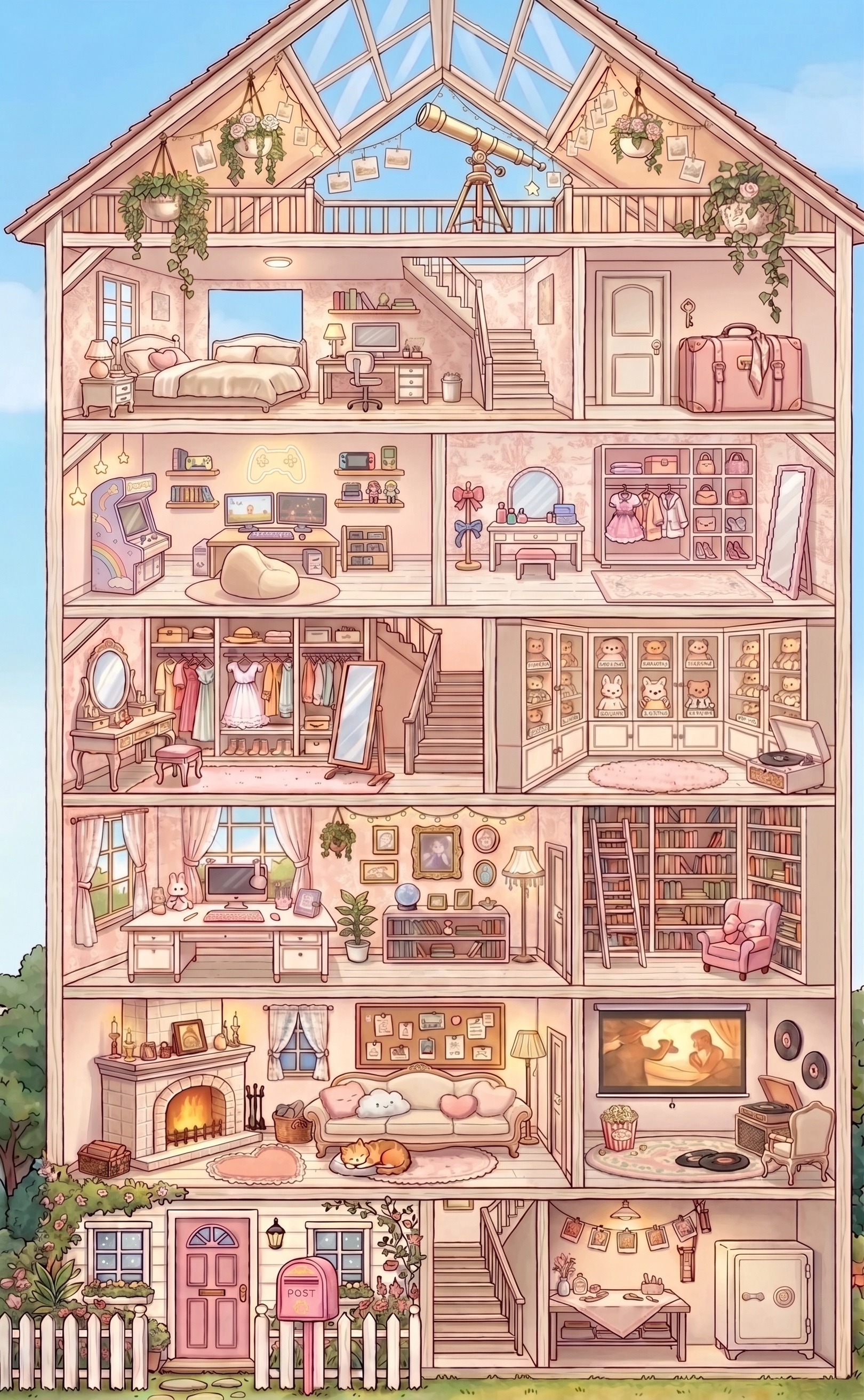 娃娃屋白天